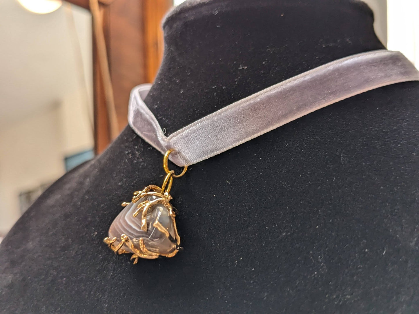 Botswana Agate Choker