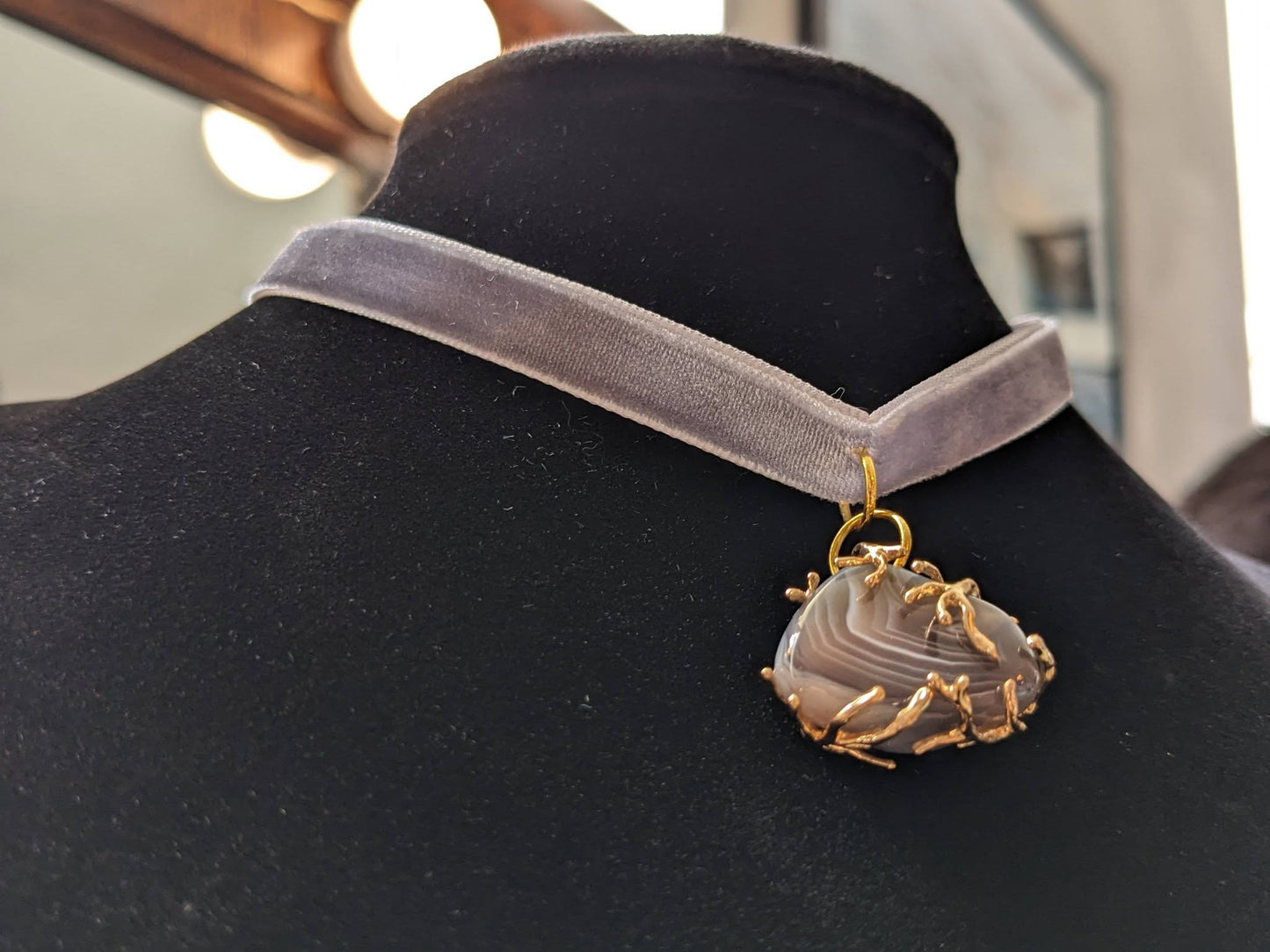 Botswana Agate Choker