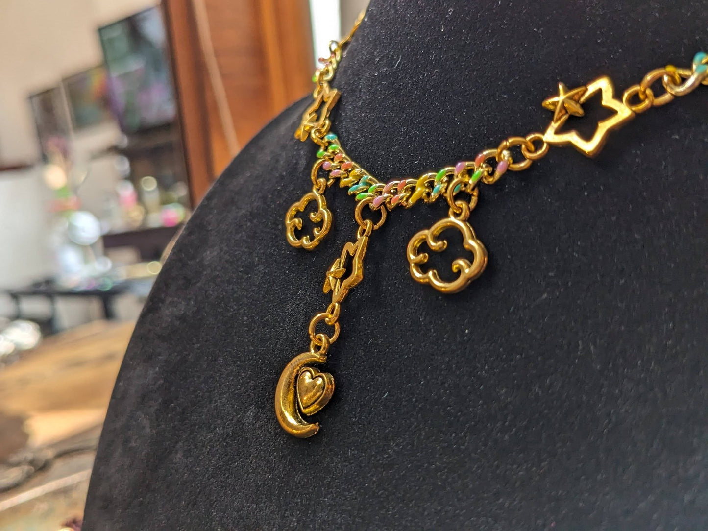 Clouds and Stars Choker