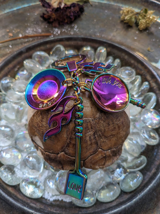 Witchin' in the Kitchin Keychain