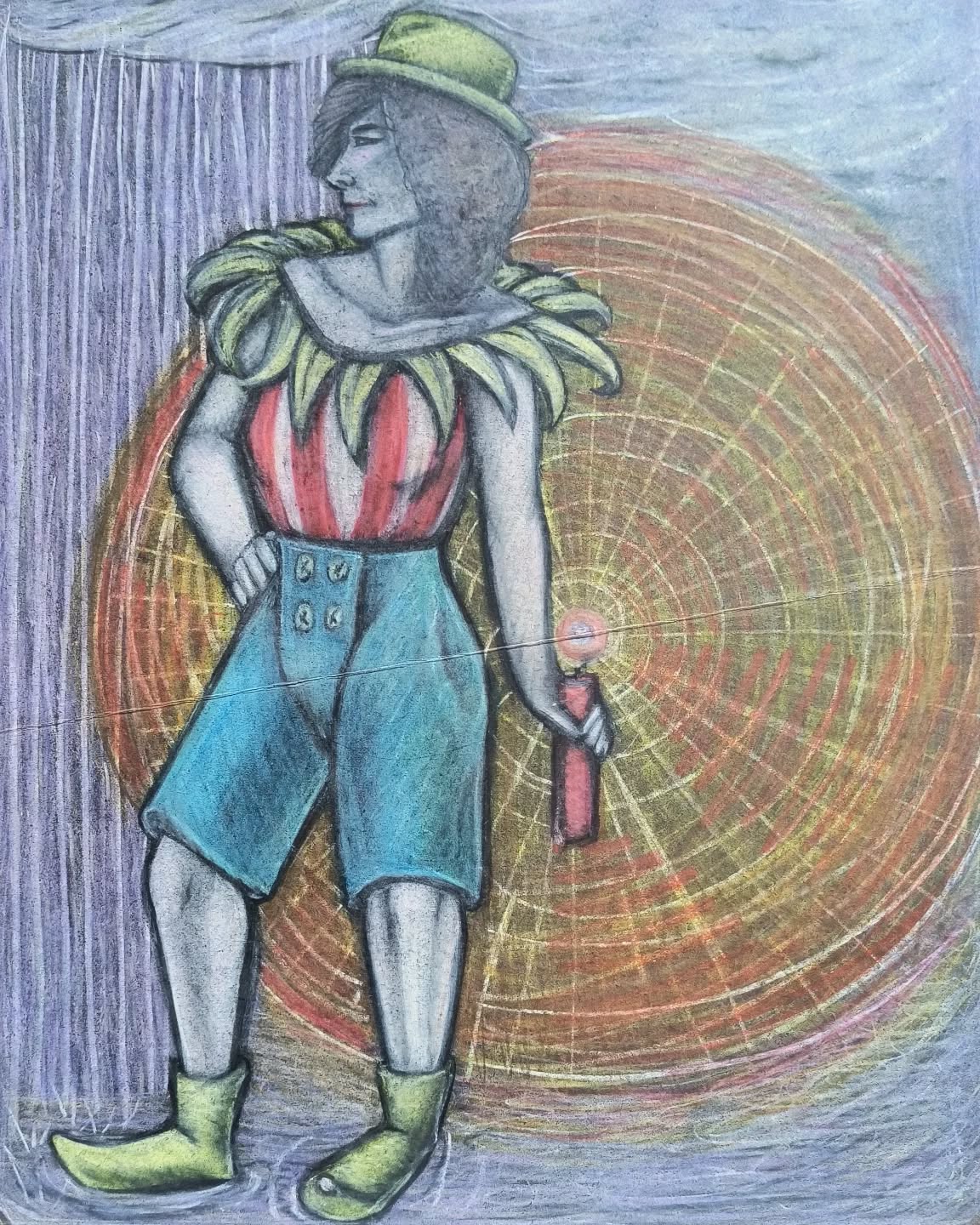Print, Roamin' Candle, 9x12