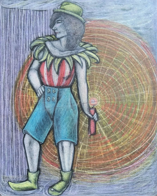 Print, Roamin' Candle, 9x12