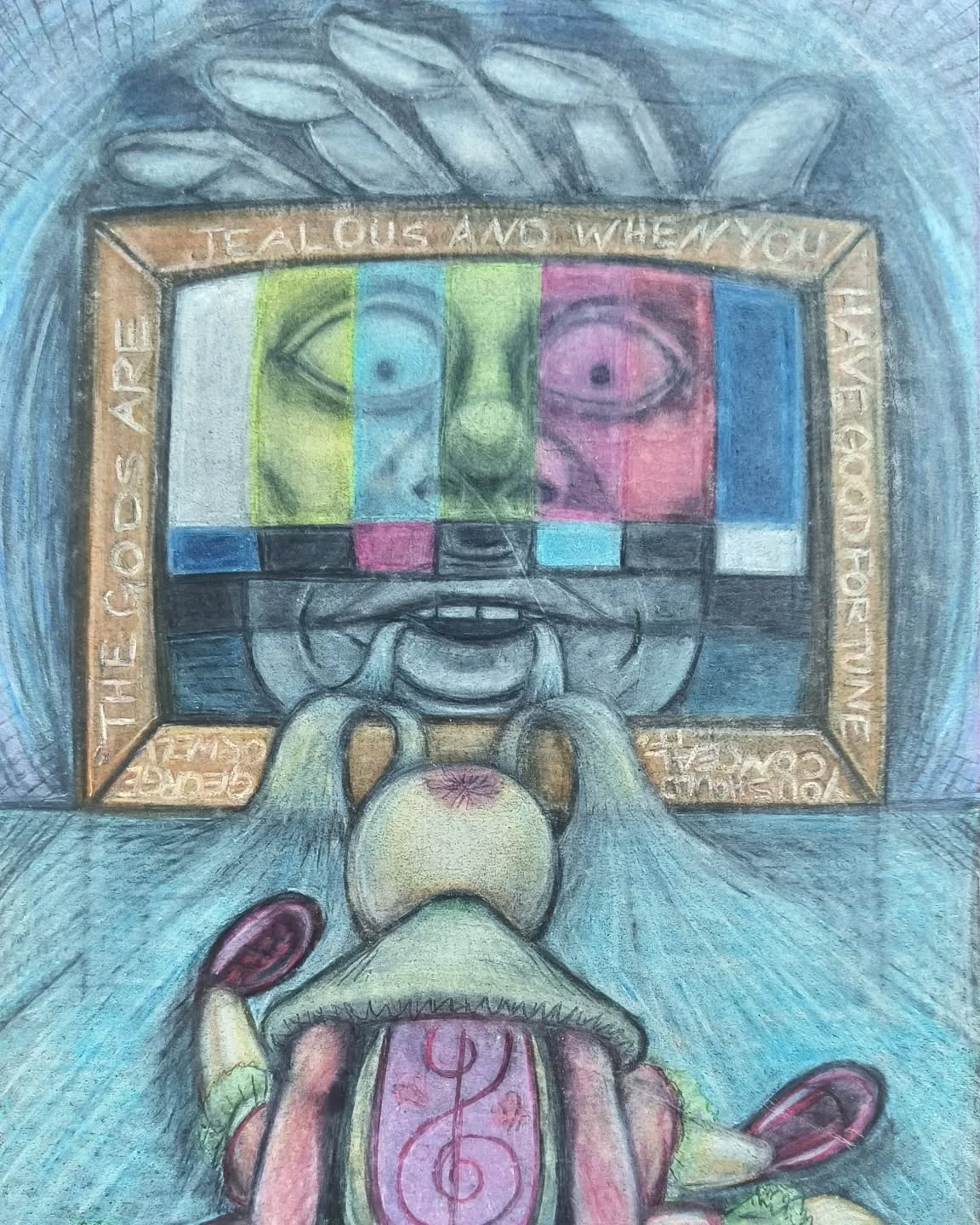 Print, The Gods are Jealous, 8.5x11