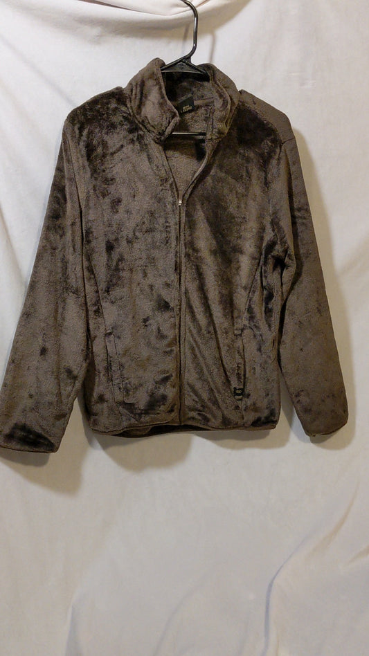 Fuzzy Brown Parka