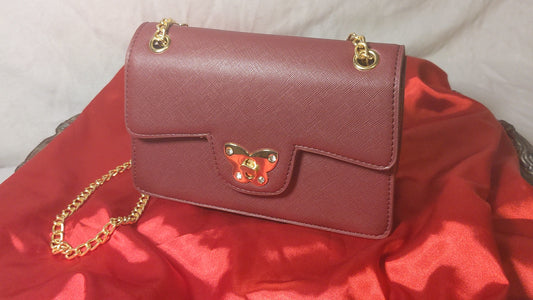 Maroon Purse
