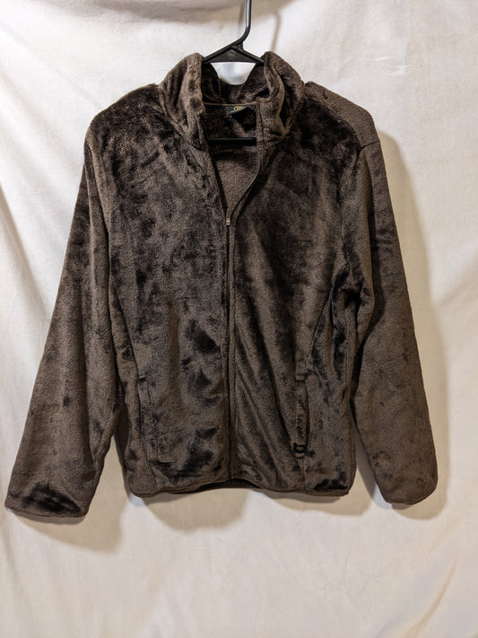 Fuzzy Brown Parka