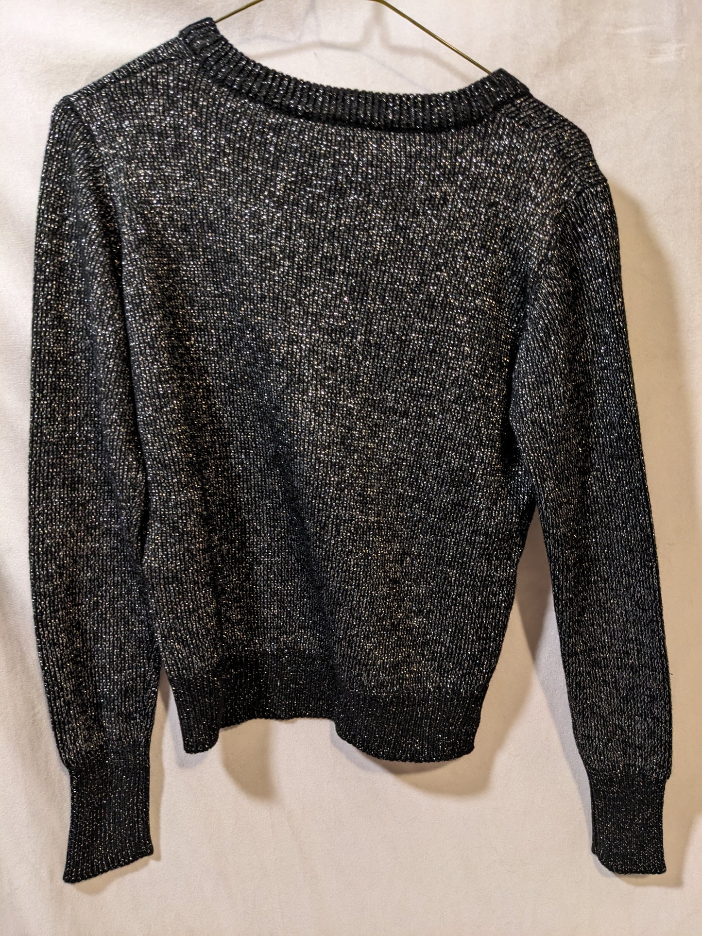 Sparkly Black Sweater