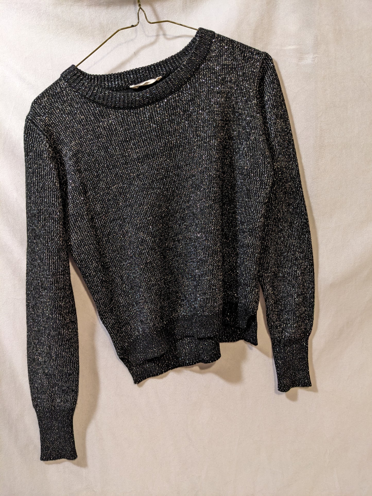 Sparkly Black Sweater