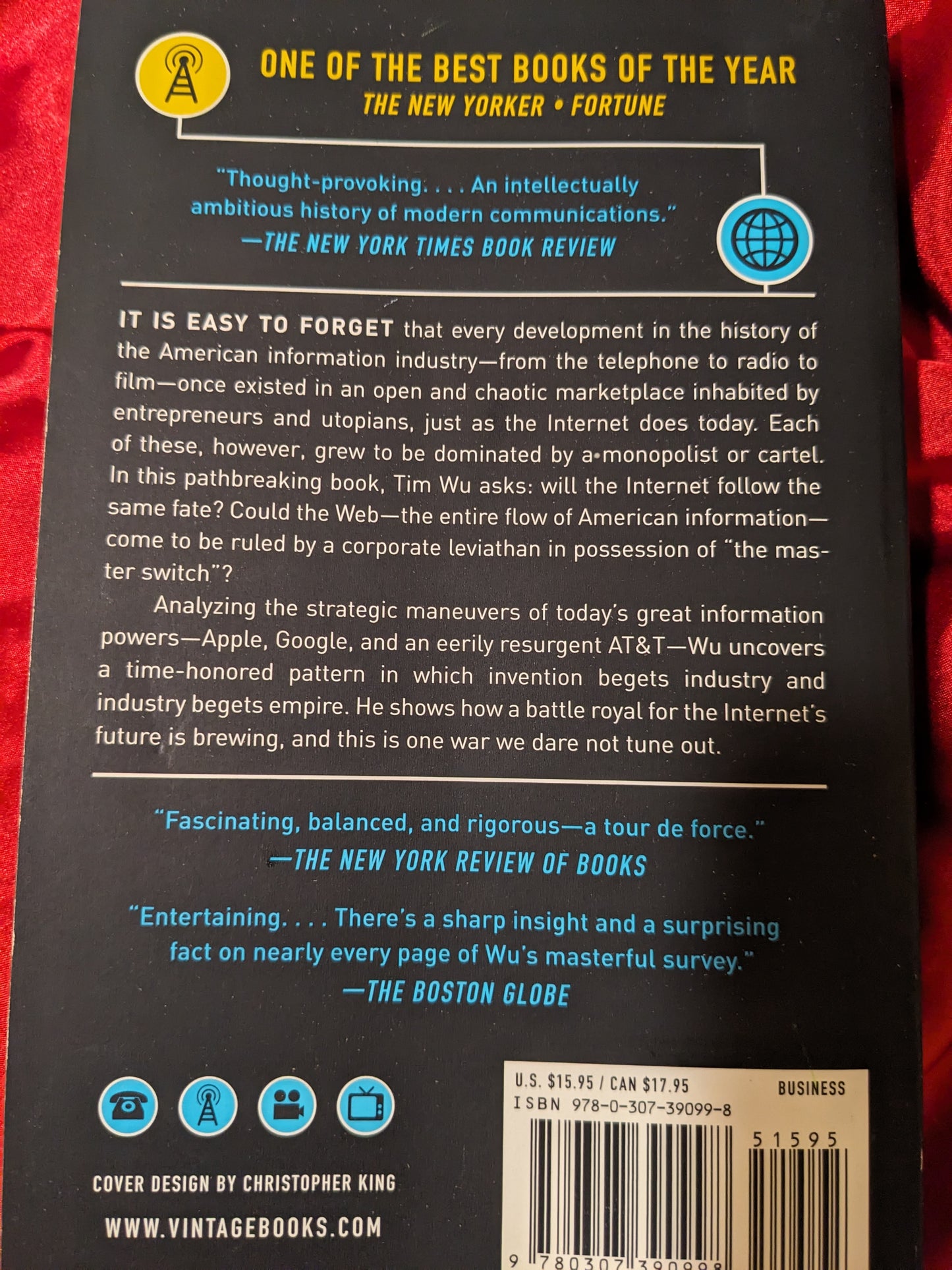 The Master Switch by Tim Wu Novel