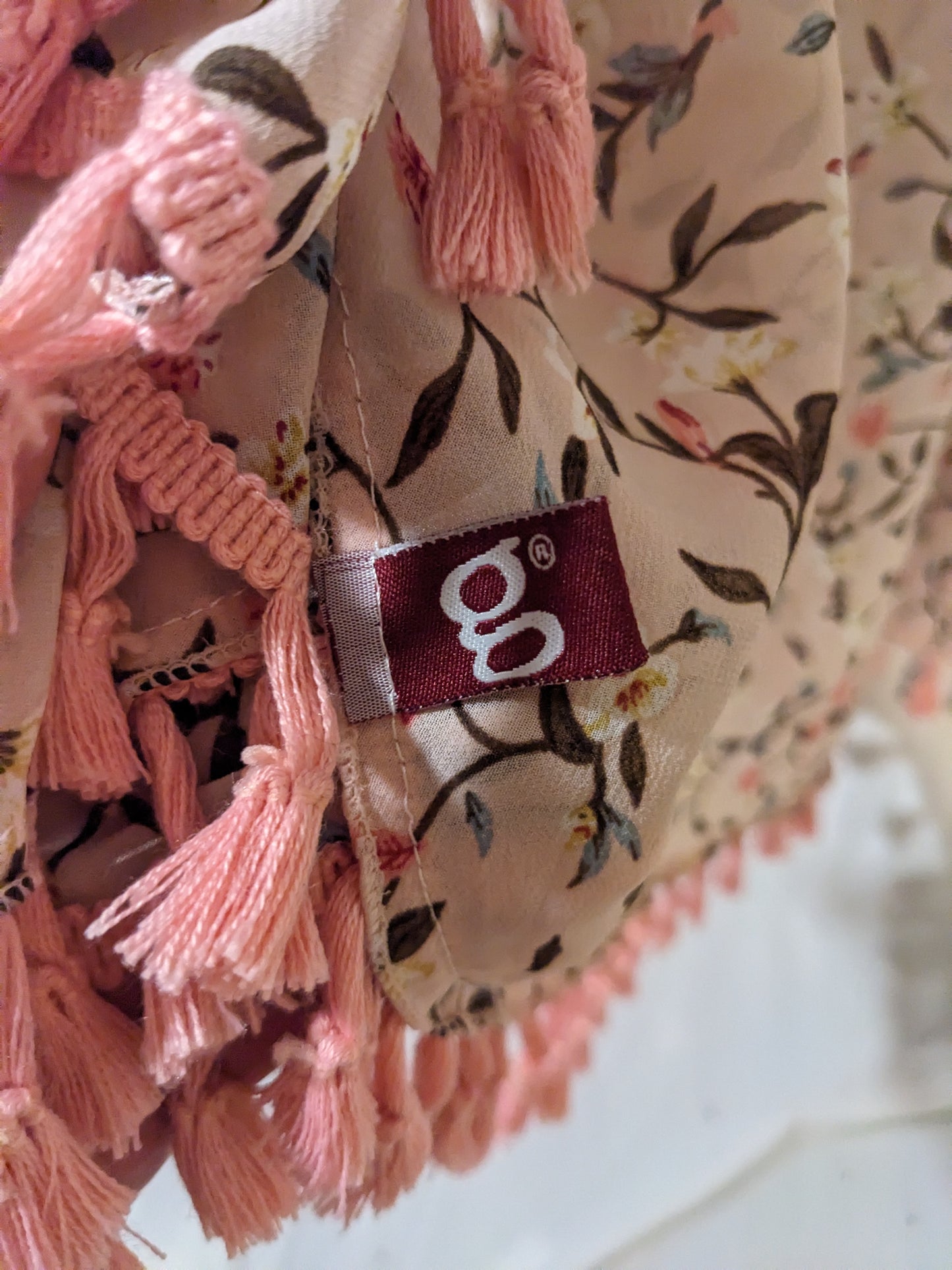 Pink Shawl with Sleeves