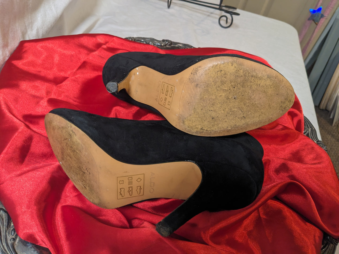 Aldo Black Stiletto Shoes