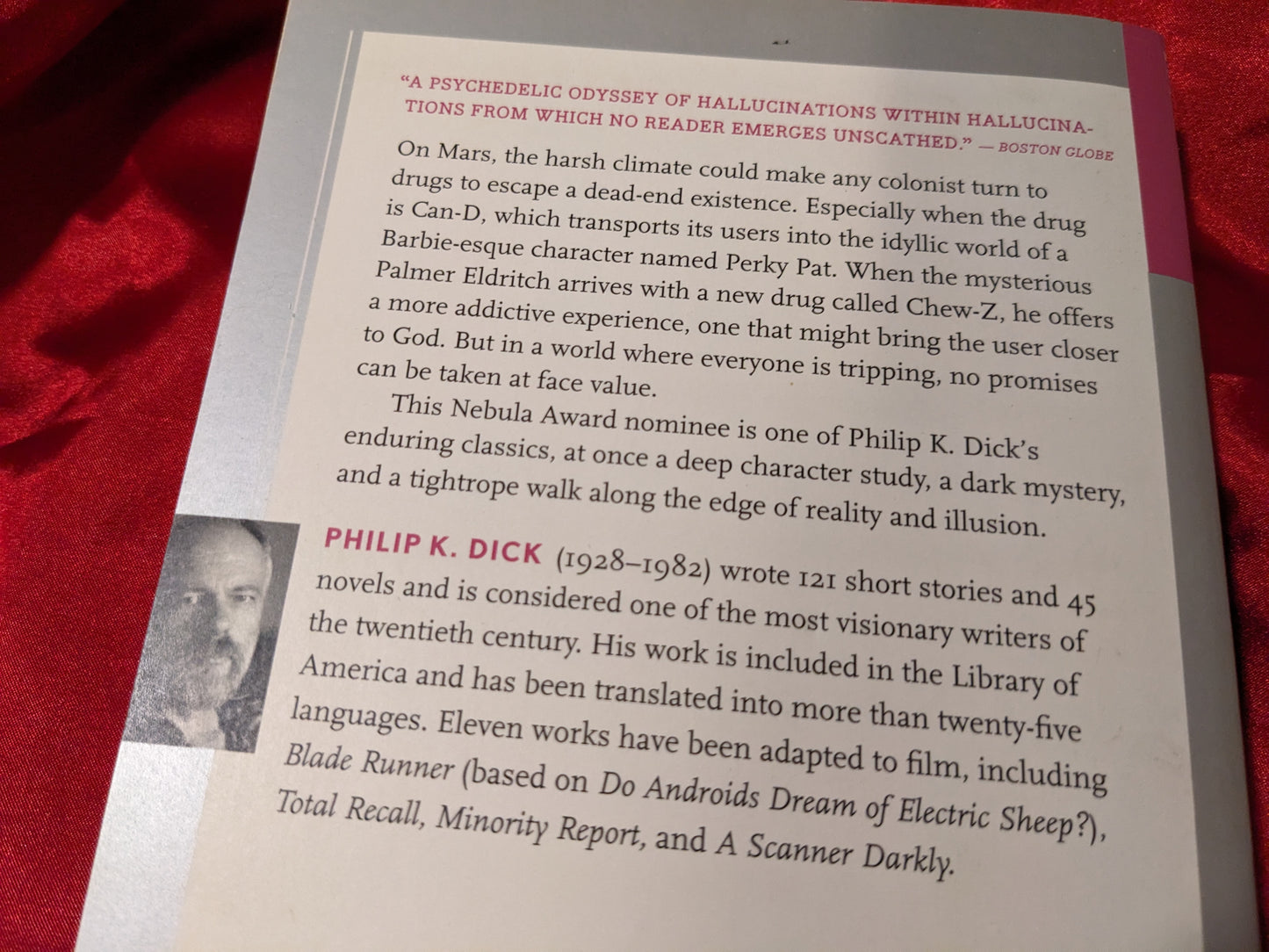 The Three Stigmata of Palmer Eldritch by Philip K Dick Novel