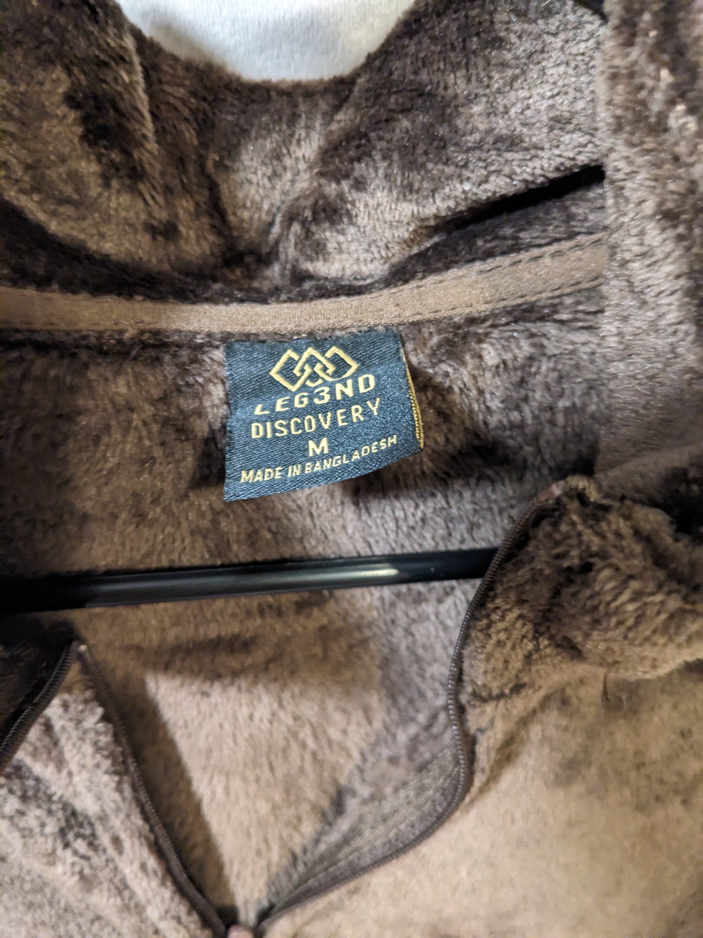 Fuzzy Brown Parka