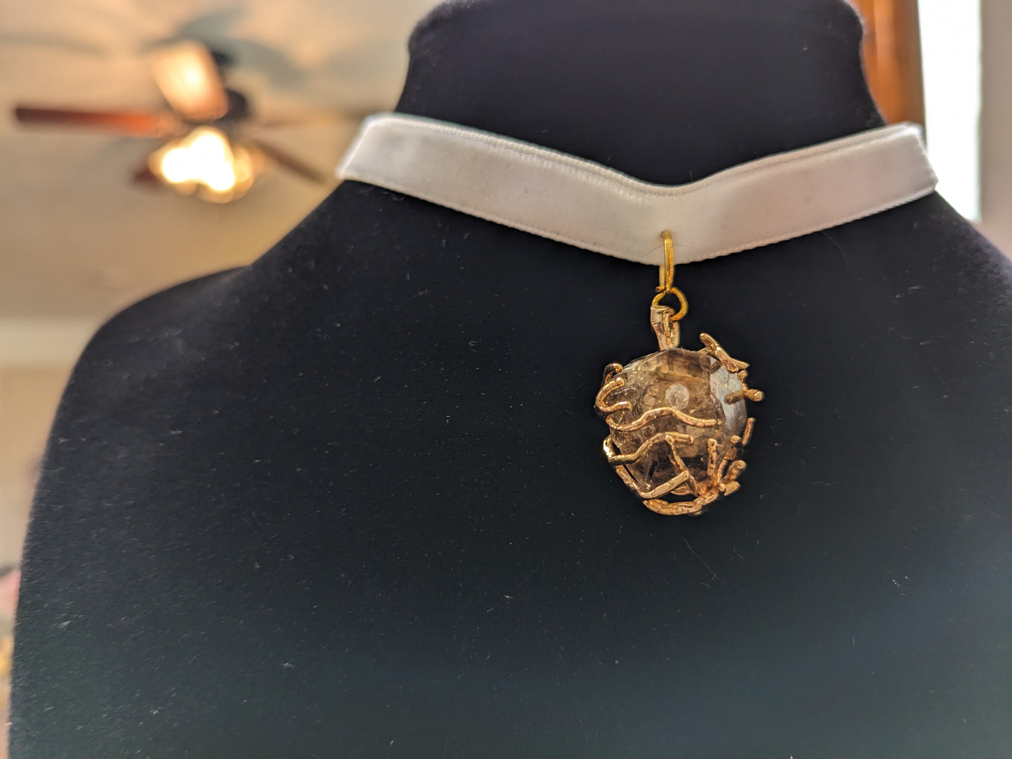 Skeletal Quartz Choker