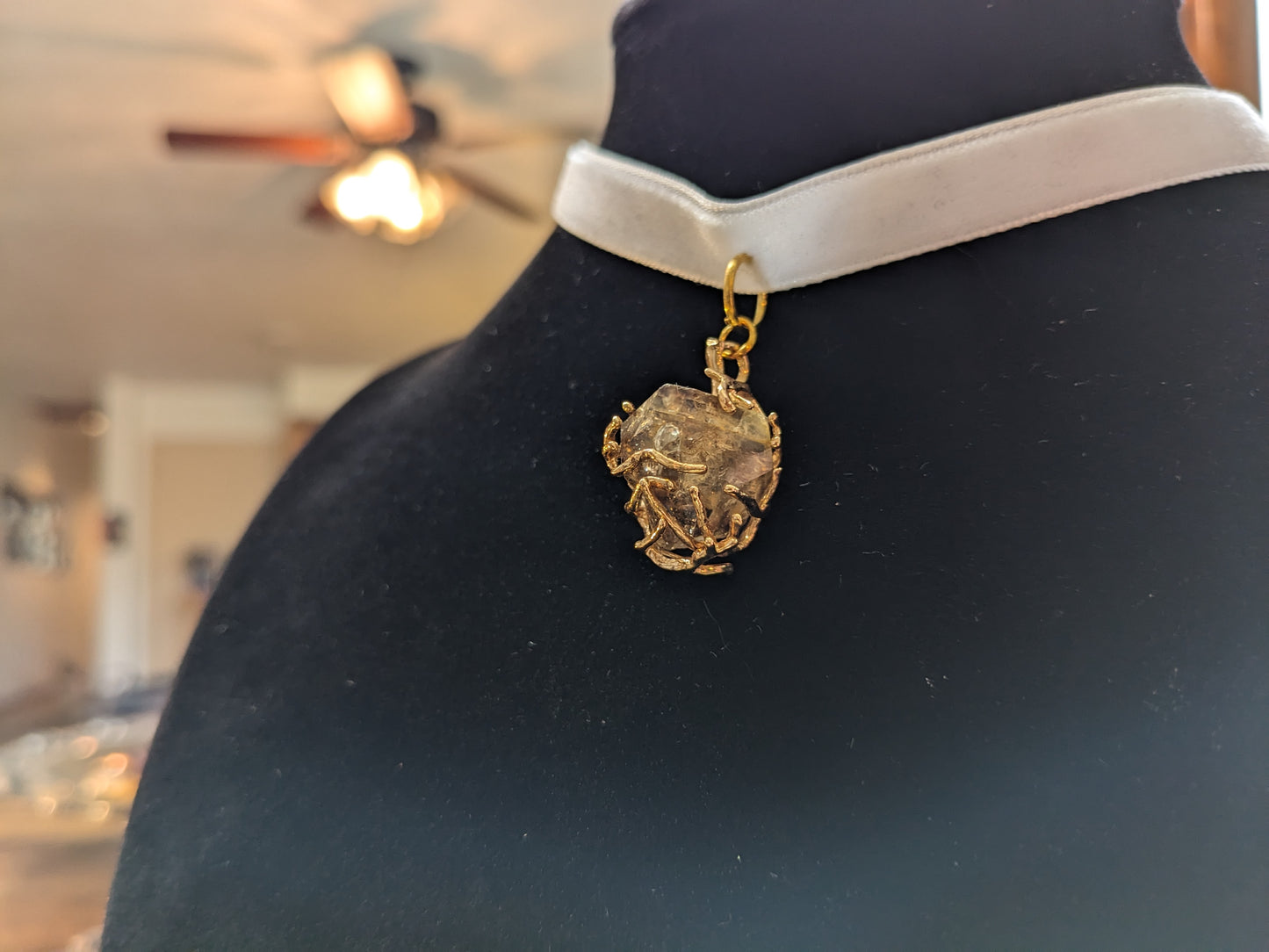 Skeletal Quartz Choker